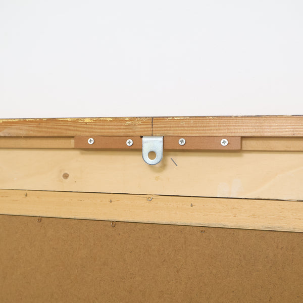 特大 約145×85cm ゴールドフレームのミラー