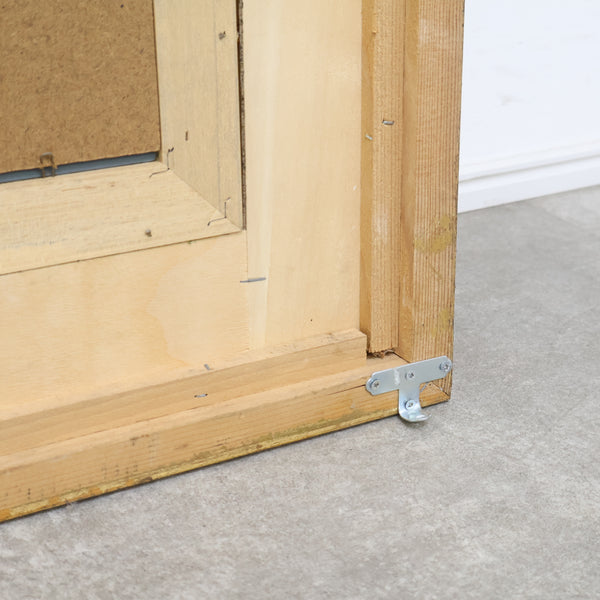 特大 約145×85cm ゴールドフレームのミラー