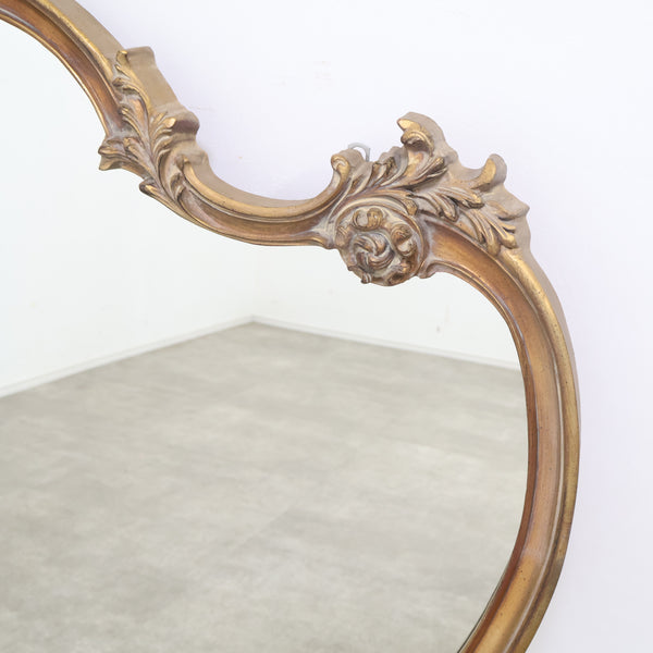 特大 約130×95cm ロココ調のウォールミラー