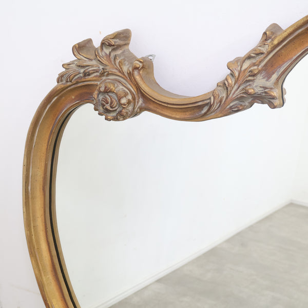 特大 約130×95cm ロココ調のウォールミラー