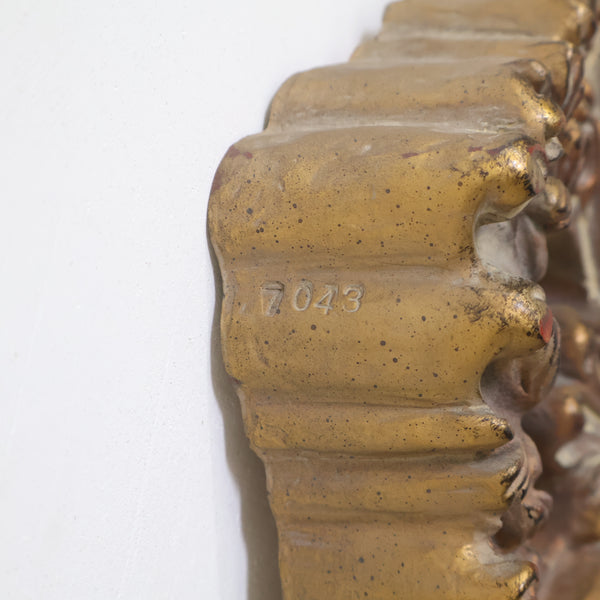 特大 約130×95cm ロココ調のウォールミラー