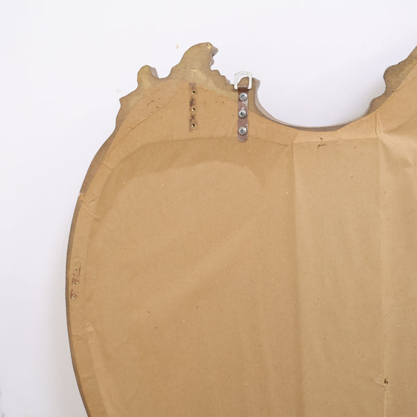 特大 約130×95cm ロココ調のウォールミラー