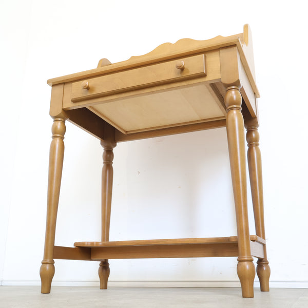 カリモク家具 カントリー調のコンソールデスク