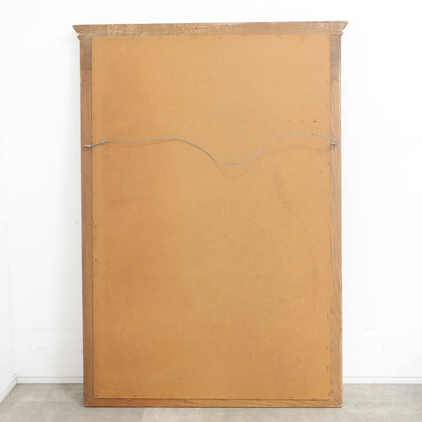 ヴィンテージ 木製フレームのウォールミラー