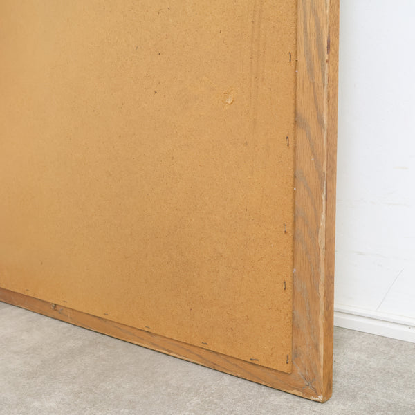 ヴィンテージ 木製フレームのウォールミラー