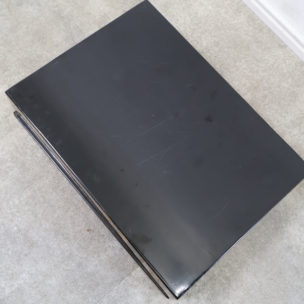 和柄模様の木製道具箱