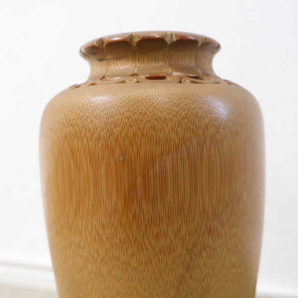 竹細工の花瓶・花器