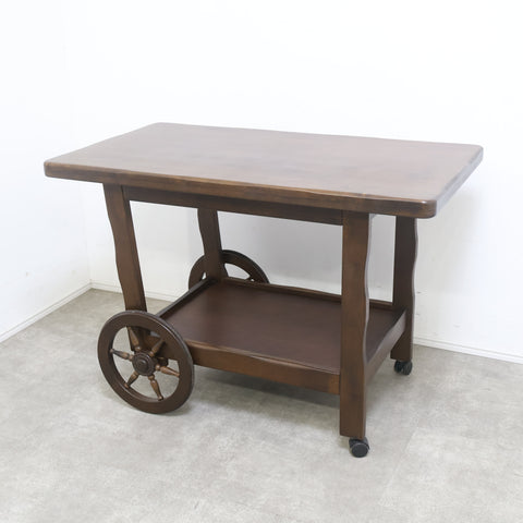 カリモク家具のキッチンワゴン・サイドテーブル