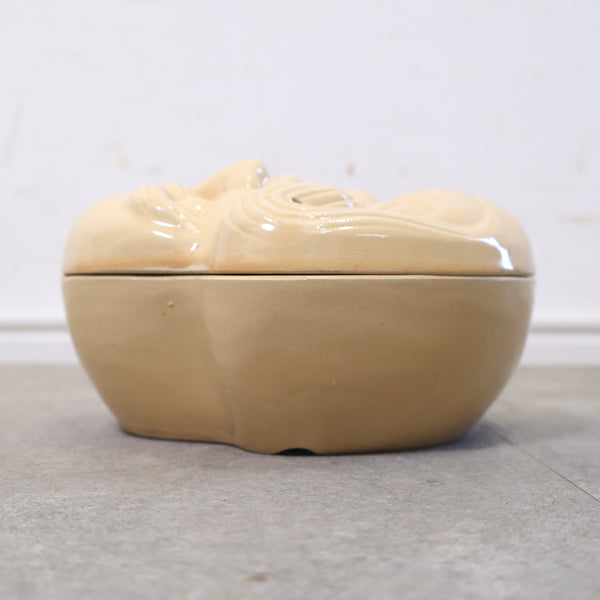 高崎だるま弁当の陶器容器