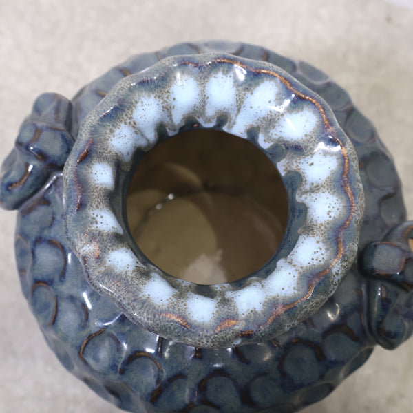 でこぼこ模様の壺・花器