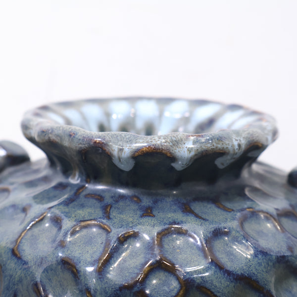 でこぼこ模様の壺・花器