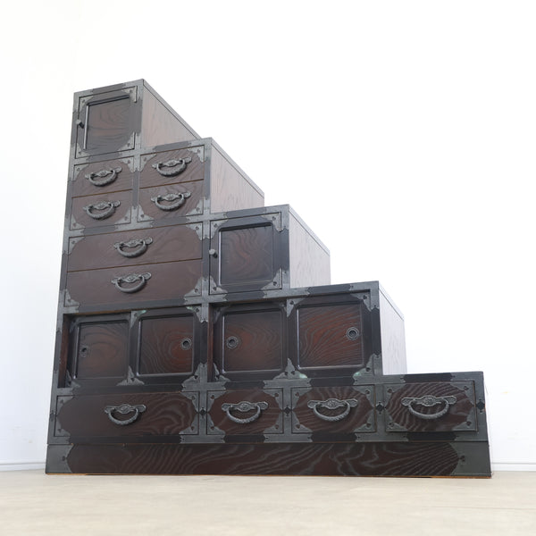 民芸家具の階段箪笥・和ダンス