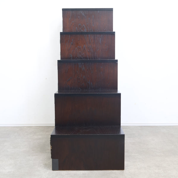 民芸家具の階段箪笥・和ダンス