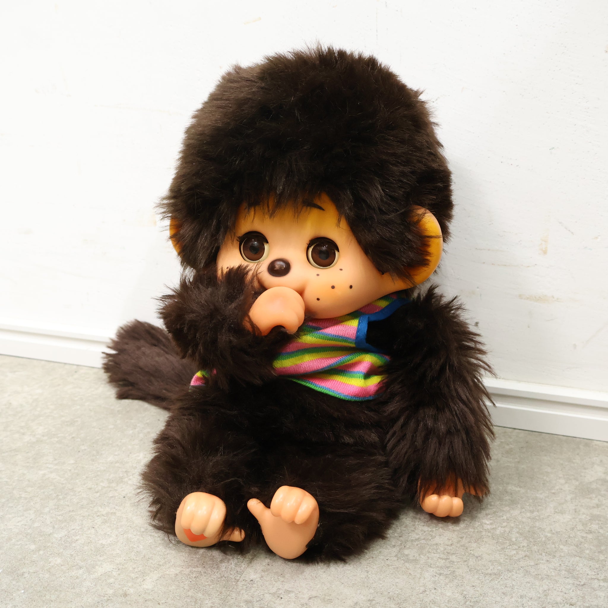 MONCHHICHI モンチッチ スリープアイ 女の子 ぬいぐるみ レア 希少