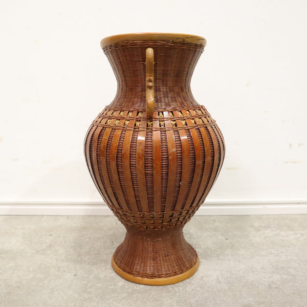 竹編みのフラワーベース・花瓶