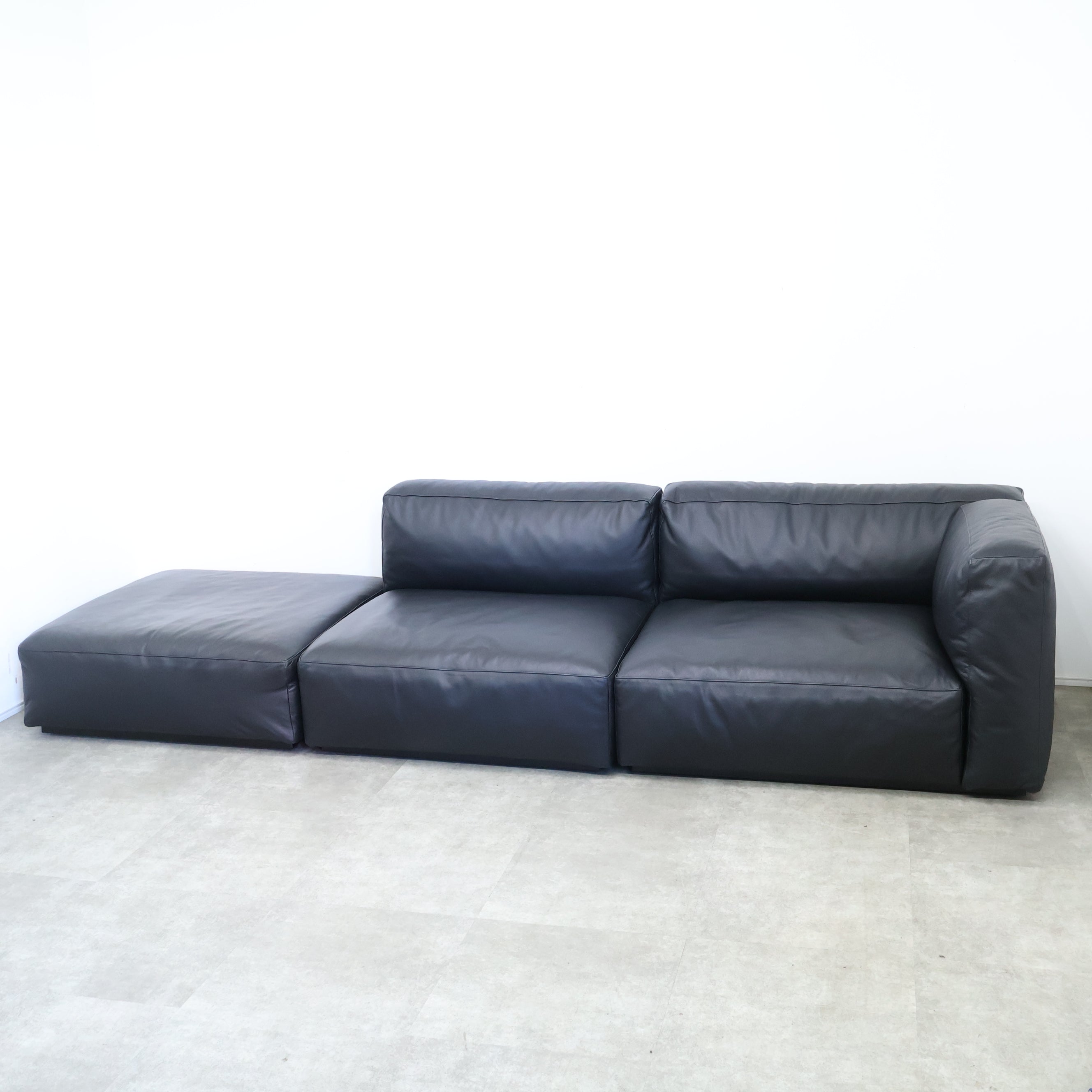 展示品 美品 cassina カッシーナ MEX CUBE 271 16/51/83 3人掛けソファ
