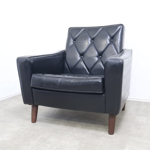 オールドカリモクのシングルソファ・1人掛けソファ ②