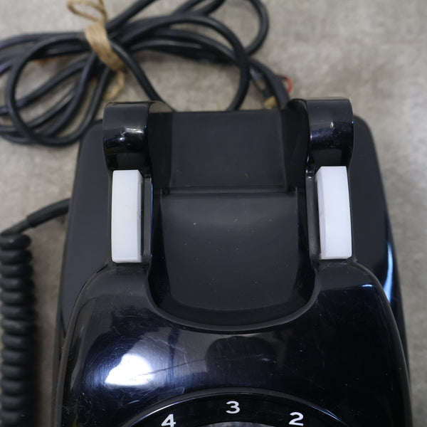 黒電話（ダイヤル式電話機）レトロフォン