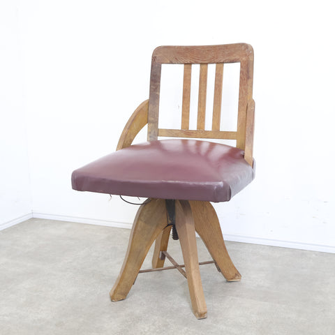 和製アンティークの木製ドクターチェア