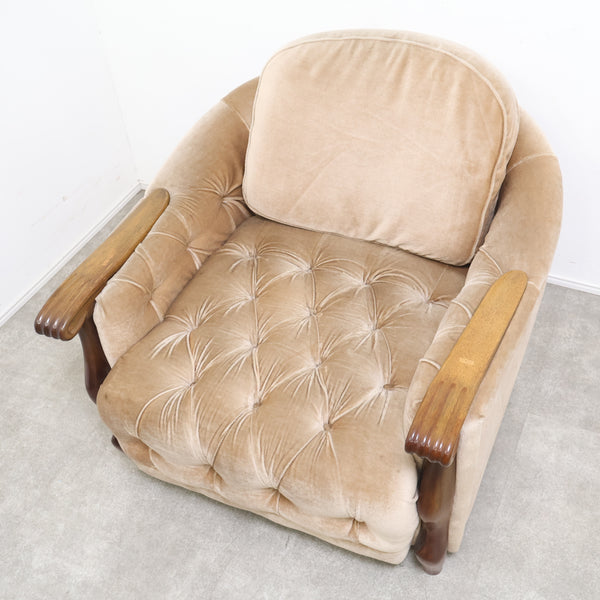 オールドマルニのヴィンテージ1人掛けソファ