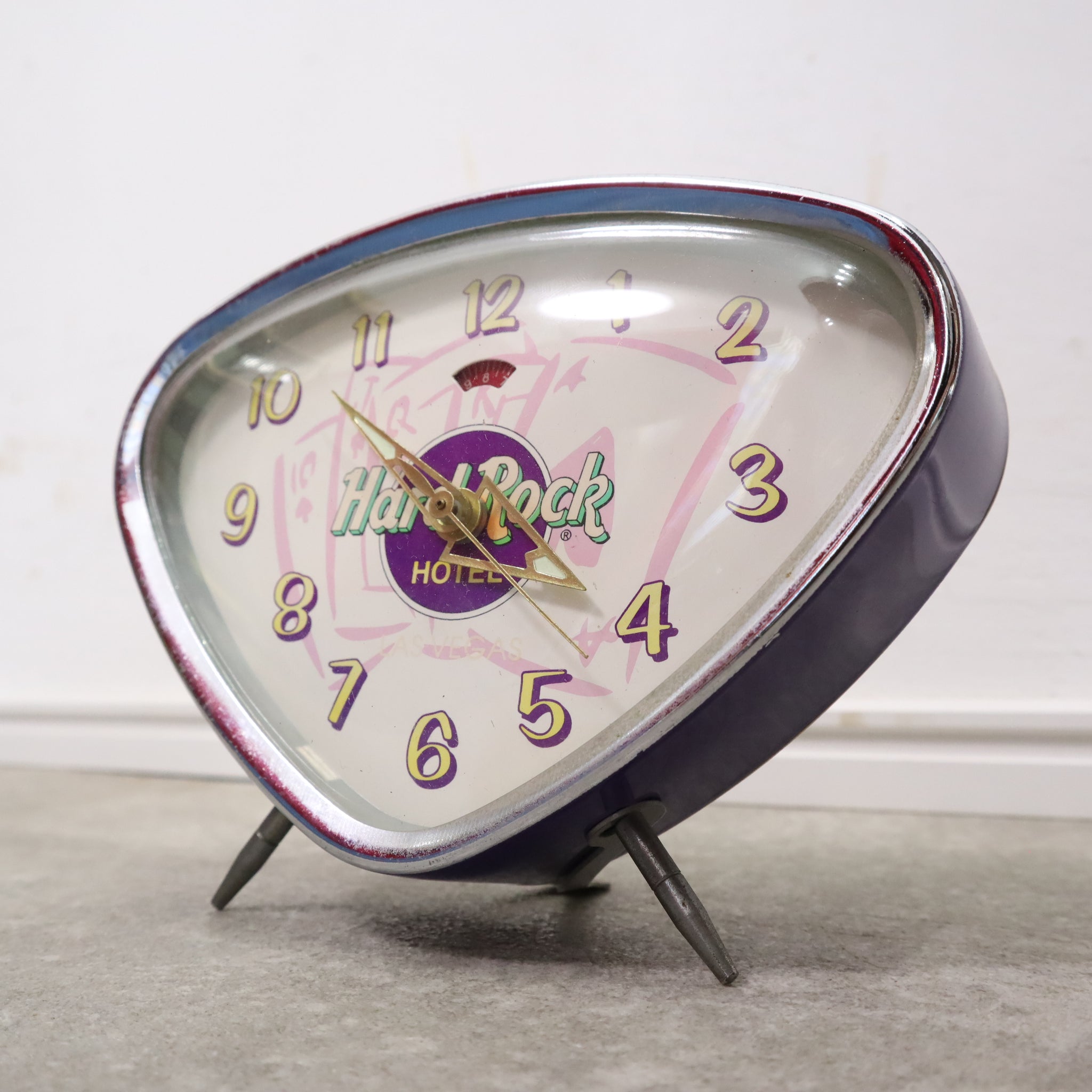 Lux ヴィンテージ 時計置物 1930年代 クローム ラックス グッドラック Art Deco 1930's Lux Clock 