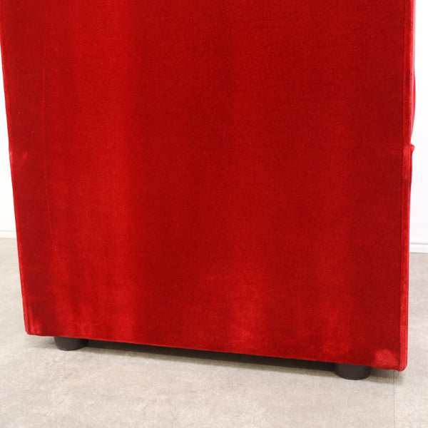 レトロなボックスソファ 1人掛け（ラウンジ・純喫茶）