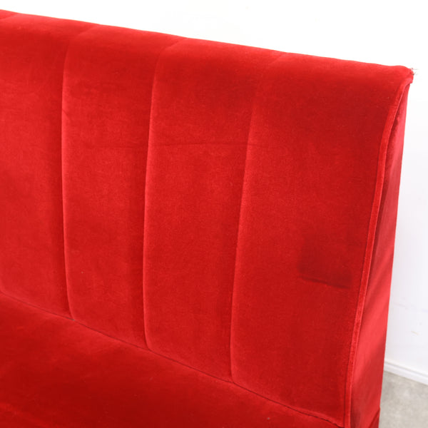 レトロなボックスソファ 2人掛け（ラウンジ・純喫茶）①