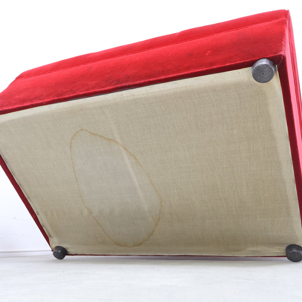 レトロなボックスソファ 2人掛け（ラウンジ・純喫茶）①