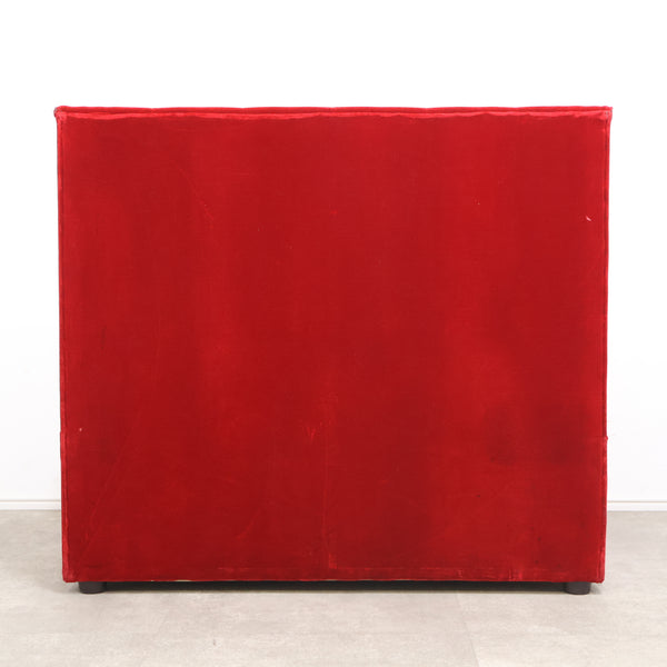 レトロなボックスソファ 2人掛け（ラウンジ・純喫茶）①