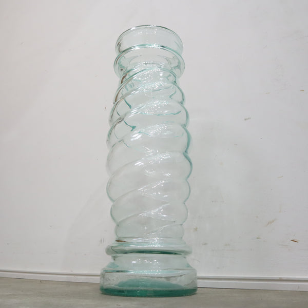 イタリア SVE社の大きなガラス瓶・フラワーベース・花瓶