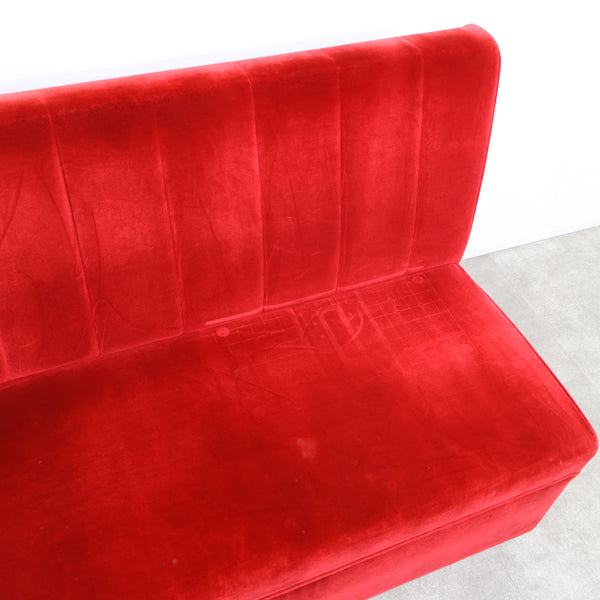 レトロなボックスソファ 2人掛けコーナータイプ（ラウンジ・純喫茶）②