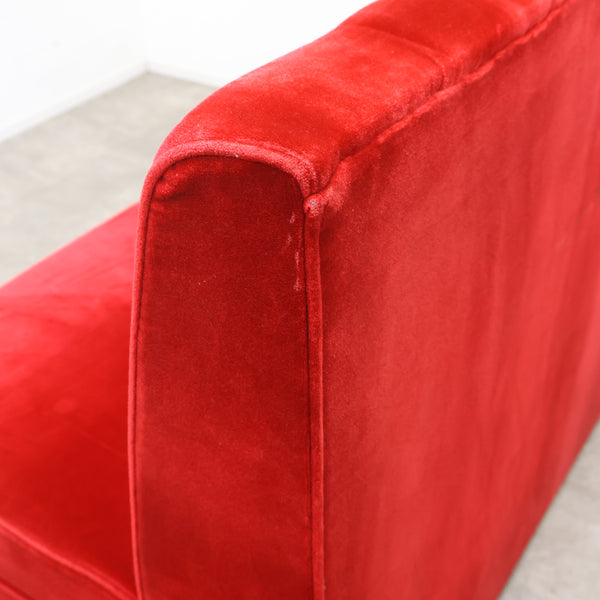 レトロなボックスソファ 2人掛けコーナータイプ（ラウンジ・純喫茶）②