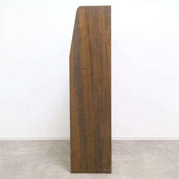 古い木製本棚・ブックシェルフ