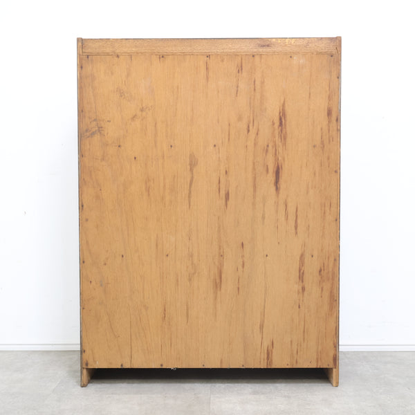 古い木製本棚・ブックシェルフ