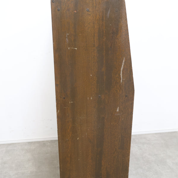 古い木製本棚・ブックシェルフ