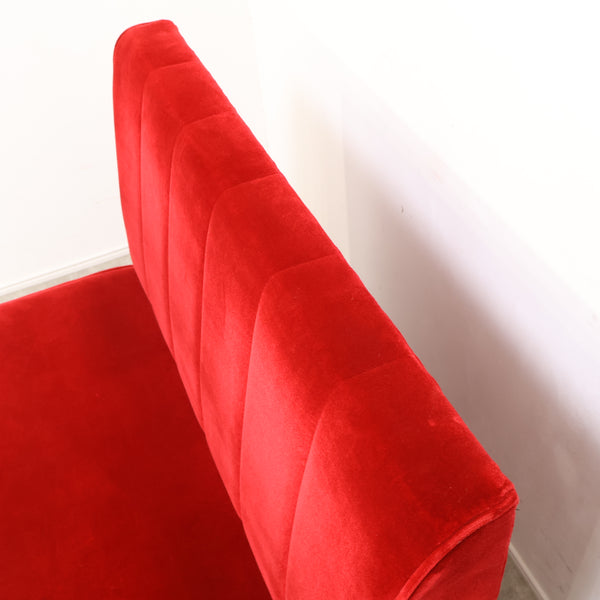 レトロなボックスソファ 2人掛け（ラウンジ・純喫茶）②