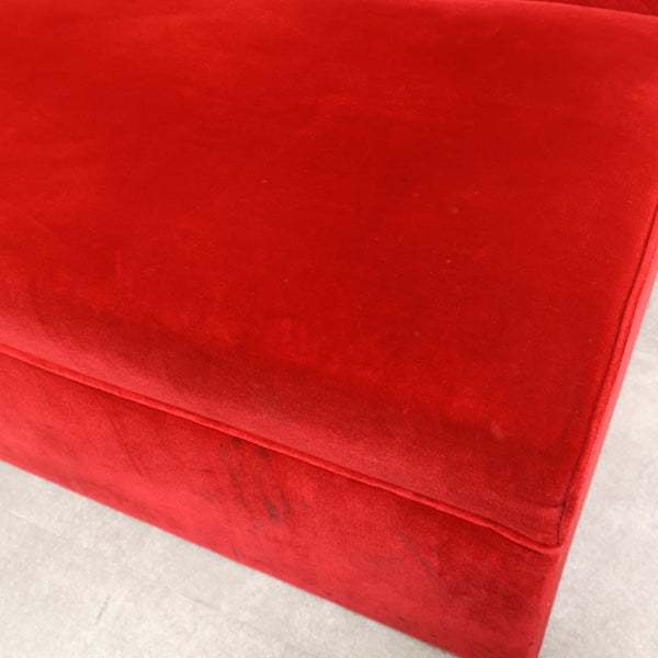 レトロなボックスソファ 2人掛け（ラウンジ・純喫茶）②