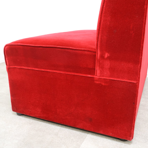 レトロなボックスソファ 2人掛け（ラウンジ・純喫茶）②