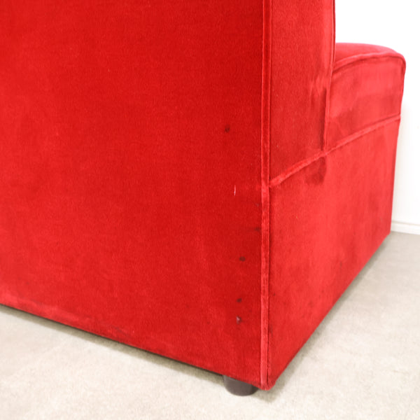 レトロなボックスソファ 2人掛け（ラウンジ・純喫茶）②