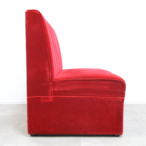 レトロなボックスソファ 2人掛け（ラウンジ・純喫茶）②