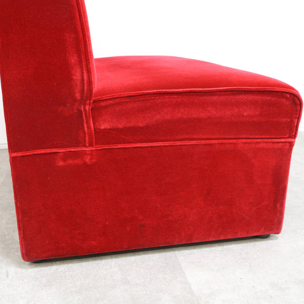 レトロなボックスソファ 2人掛け（ラウンジ・純喫茶）②