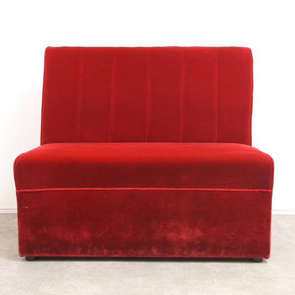 レトロなボックスソファ 2人掛け（ラウンジ・純喫茶）③