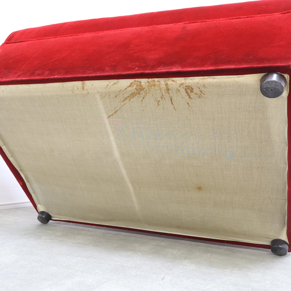 レトロなボックスソファ 2人掛け（ラウンジ・純喫茶）③