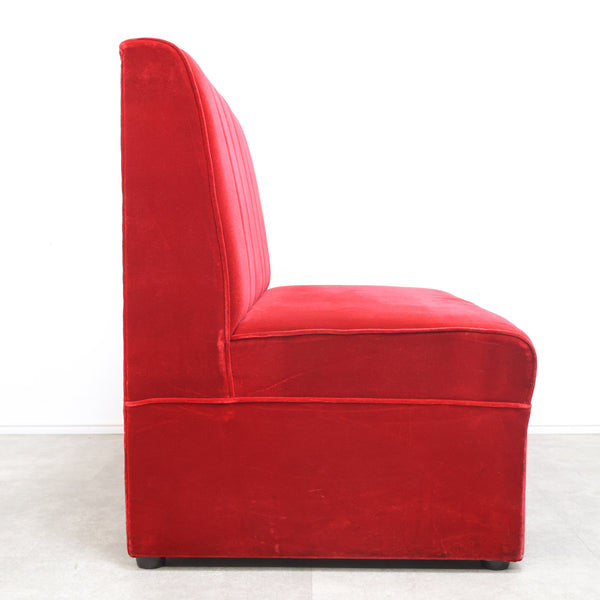 レトロなボックスソファ 2人掛け（ラウンジ・純喫茶）③