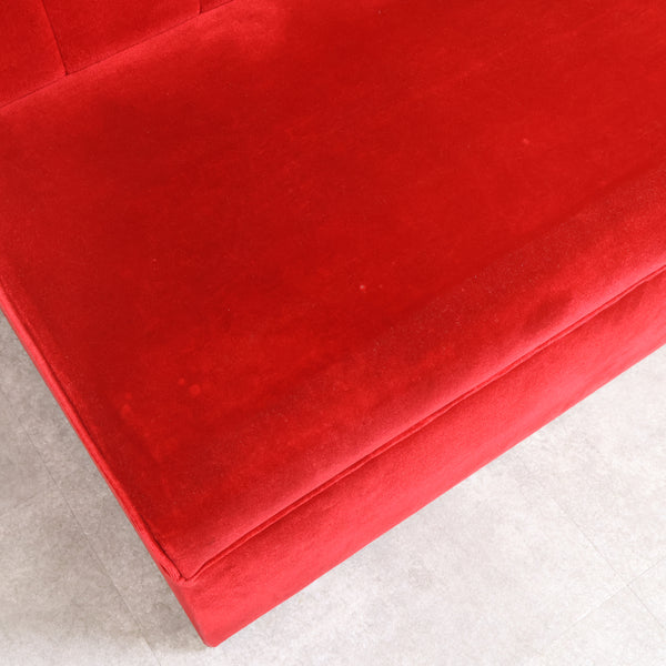 レトロなボックスソファ 2人掛け（ラウンジ・純喫茶）④