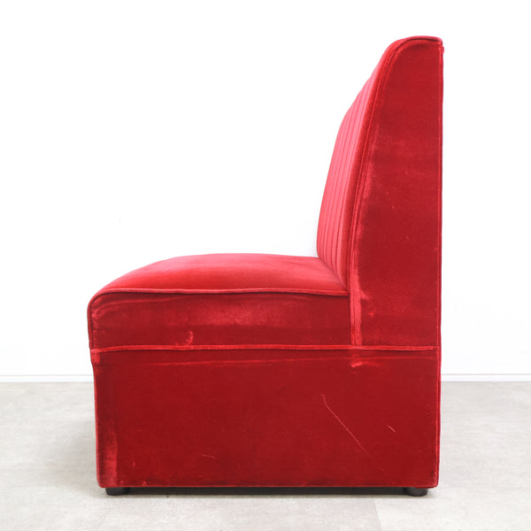 レトロなボックスソファ 2人掛け（ラウンジ・純喫茶）④