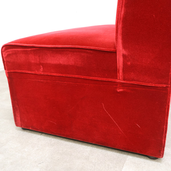 レトロなボックスソファ 2人掛け（ラウンジ・純喫茶）④