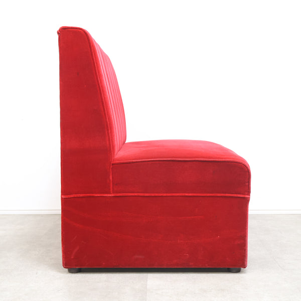 レトロなボックスソファ 2人掛け（ラウンジ・純喫茶）④