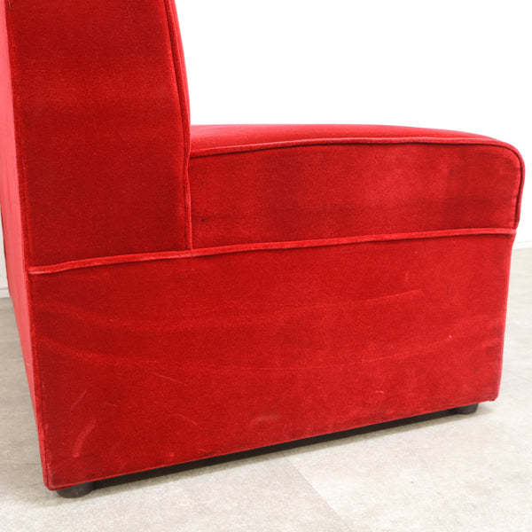 レトロなボックスソファ 2人掛け（ラウンジ・純喫茶）④