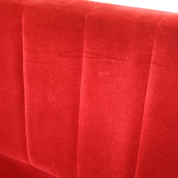 レトロなボックスソファ 2人掛け（ラウンジ・純喫茶）⑤